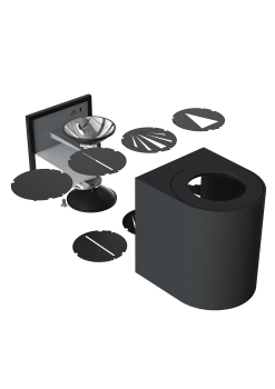 Preview: LED Aussenleuchte Canto 2 Nordlux 2x6W weiß 3000K Wand IP44 nachfolge 49701001