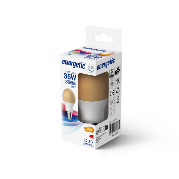 Preview: LED Lampe A60 E27 Flame 2400K 396Lm Leuchtmittel Energetic 5181014521