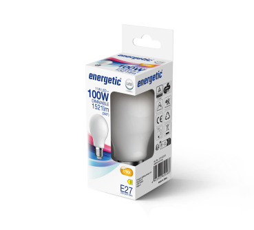 Preview: LED Lampe A60 11W Energetic E27 1521Lm 2700K Glas dimmbar Filament Leuchtmittel matt