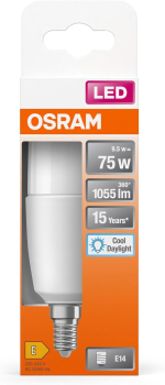 Osram LED Lampe STAR Stick E14 9W 6500K kaltweiss 1050Lm Kolbenleuchte