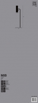 Preview: Nordlux Tischleuchte MIB 6 Tisch DFTP GU10 Weiss Tischlampe 71655001