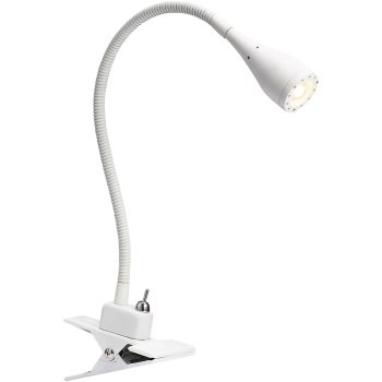 Klemmlampe Mento Nordlux weiss LED 3W Tischlampe Flexarm 75582001