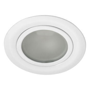 Preview: Kanlux GAVI Möbelleuchte weiss flach G4 00810