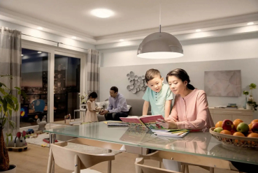 Preview: Philips LED Lampe E27 Classic SceneSwitch 8W 2700/2500/2200K 3-Stufen dimmbar Matt