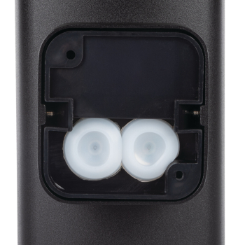 Kanlux Wandleuchte ZEVI W EL mit Bewegungsmelder PIR Sensor schwarz IP54 1xGU10 90100