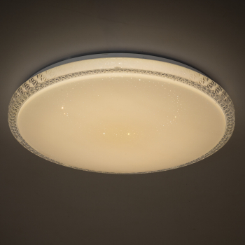 Kanlux LED Deckenleuchte LUMKO CCT 3000K, 4000K, 6500K Sternenhimmel FB dimmbar Ø480 weiss 90221