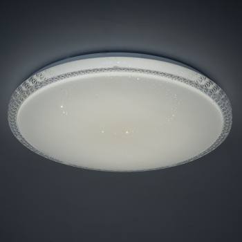 Kanlux LED Deckenleuchte LUMKO CCT 3000K, 4000K, 6500K Sternenhimmel FB dimmbar Ø480 weiss 90221