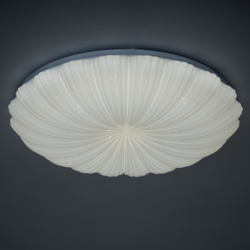 Kanlux LED Deckenleuchte BONSA CCT 3000K, 4000K, 6500K FB dimmbar Ø490 weiss Sternenhimmel 90222