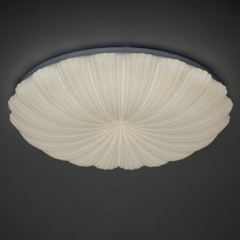 Kanlux LED Deckenleuchte BONSA CCT 3000K, 4000K, 6500K FB dimmbar Ø490 weiss Sternenhimmel 90222