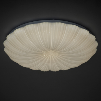 Kanlux LED Deckenleuchte BONSA CCT 3000K, 4000K, 6500K FB dimmbar Ø490 weiss Sternenhimmel 90222