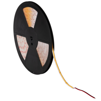 Preview: LED-Streifen LCOB 10W/M 24V 25m Rolle WW 2700K 420Lm/0,5m RA90+ IP65 Kanlux 90694