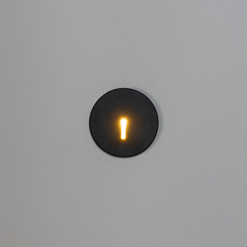 LED Stuffenleuchte MAGNIK schwarz CCT 2700-5700K rund 230V 1,7W 10Lm 90796