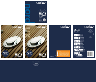 Gehwegstrahler Tilos Effect 1-Kit Nordlux Edelstahl GU10 IP67 Bodeneinbauleuchte 96409934