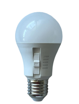 Preview: Bioledex LED Lampe A60 CCT Switch 2700K/3000K/4000K/5000K/6500K 10W 1100Lm E27 E27-CCT1-976