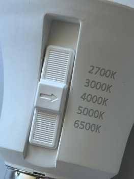 Preview: Bioledex LED Lampe A60 CCT Switch 2700K/3000K/4000K/5000K/6500K 14W 1500Lm E27 E27-CCT4-977