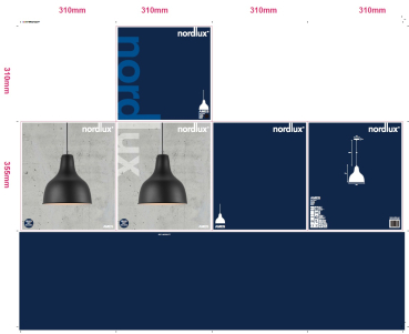 Preview: Pendelleuchte Ames Nordlux Pendel schwarz E27