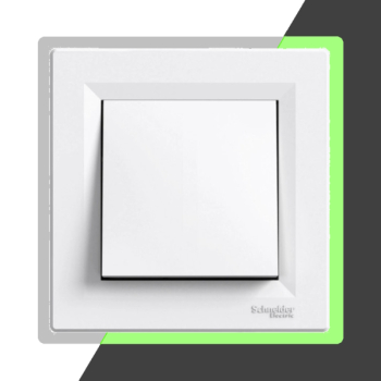 4 x SOIXX im Dunkeln leuchtende Rahmen Schneider Electric Asfora Steckdosen Schalter RL-SASF-991