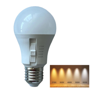 Preview: Bioledex LED Lampe A60 CCT Switch 2700K/3000K/4000K/5000K/6500K 10W 1100Lm E27 E27-CCT1-976