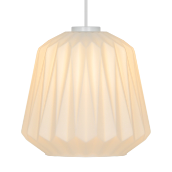 Preview: Nordlux Pendelleuchte Elbie plissiertes Opalglas E27 2612323001