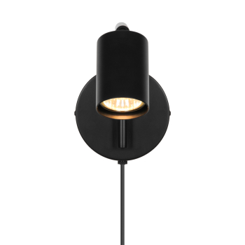 Preview: Wandlampe Explore Long Nordlux schwarz GU10 schwenkbare Wandleuchte