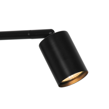 Preview: Wandlampe Explore Long Nordlux schwarz GU10 schwenkbare Wandleuchte