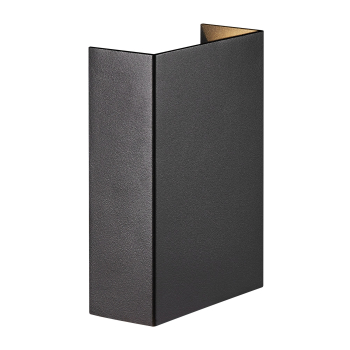 Nordlux LED Wandleuchte Fold 10 Seaside 2x3.75W IP54 Aussenleuchte schwarz 2518031203
