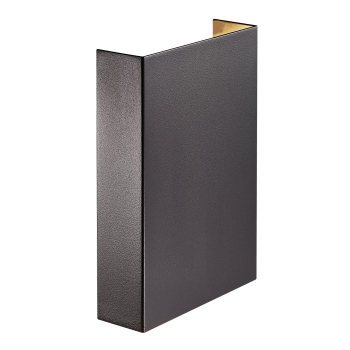 Nordlux LED Fassadenleuchte Fold 15 Seaside 2x5W IP54 Wandleuchte schwarz 2518041203