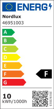 Preview: LED Aussenwandleuchte Nordlux Flint Artego SQUARE 10W Wandleuchte schwarz