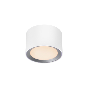 Nordlux LED Deckenleuchte Landon weiss 6,5W IP20/44 Badleuchte Moodmaker Dimmen 2700K 2110660101