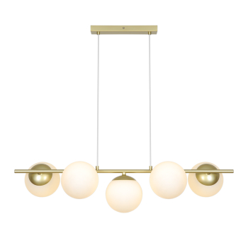 Pendelleuchte Lilly 5-spot Nordlux Pendel 5xE14 Messing