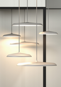 Designer LED-Pendel Artist 25 Nordlux grau 14W Pendelleuchte 1000Lm dimmbar