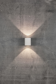 LED Aussenleuchte Canto 2 Nordlux 2x6W weiß 3000K Wand IP44 nachfolge 49701001