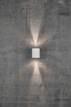 LED Aussenleuchte Canto 2 Nordlux 2x6W weiß 3000K Wand IP44 nachfolge 49701001