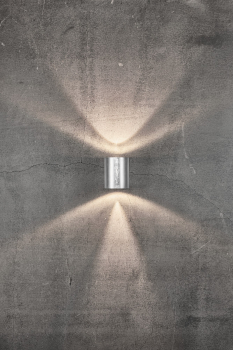 Preview: LED Aussenleuchte Canto 2 Nordlux 2x6W 2x500Lm verzinkt 3000K Wand IP44