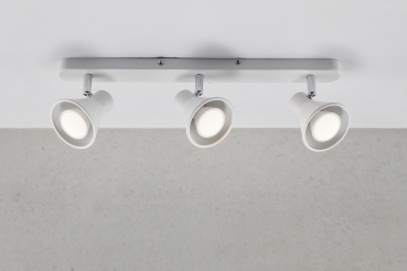 Nordlux Deckenleuchte Eik Spotlight 3xGU10 weiss 45780101