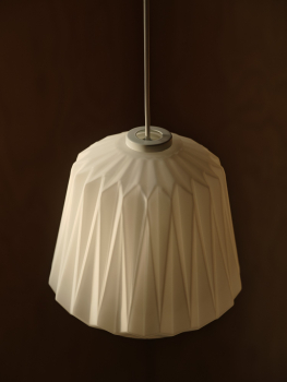 Nordlux Pendelleuchte Elbie plissiertes Opalglas E27 2612323001