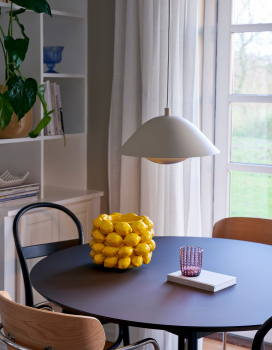 Preview: Nordische Pendelleuchte Freya Nordlux Beige E27 Pendel 35