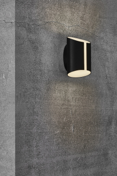 Nordlux Grip Smart LED Wandleuchte 10W Aussenleuchte IP54 schwarz 2200–6500K 2118201003