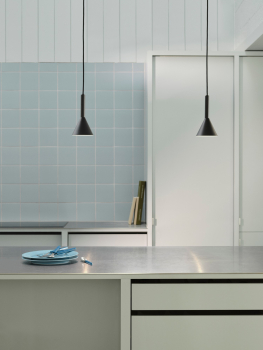 Preview: 2-Set Pendelleuchte Kelvis Nordlux schwarz 2xGU10 skandinavische Hängelampe