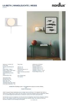 Wandleuchte Lilibeth Nordlux E14 weiss Kinderleuchte mit Ablage 2312931001