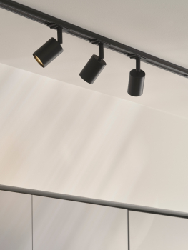 Preview: Explore Link Short Spot schwarz Nordlux Leuchte für Lichtschienensysteme GU10