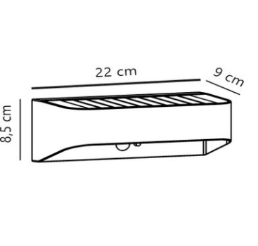 Nordlux LED Solarleuchte Marcellio Braun mit Bewegungssensor 2618001018