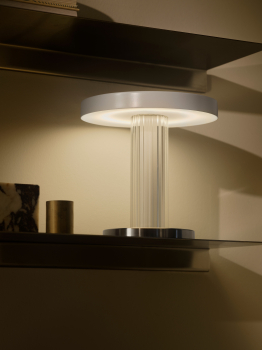 Nordlux LED Trezzi Portable DFTP Akkuleuchte Weiss Tischleuchte 3-Step dimming 2520135001