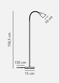 Stehleuchte Molli Nordlux schwarz E14 Stehlampe Glas Opalweiss 2112834003