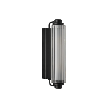 Preview: Nimal Double Badleuchte schwarz Nordlux 2x E14 glas IP44 Wandleuchte 2310521003