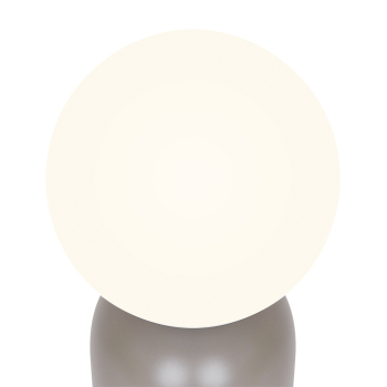 Tischleuchte Notti Nordlux hell braun Glas skandinavische Tischlampe E14