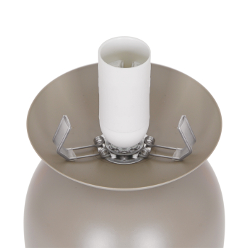 Tischleuchte Notti Nordlux hell braun Glas skandinavische Tischlampe E14