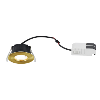 Preview: Nordlux LED Einbauleuchte Rosalee Messing IP65 Feuhtraum 7W 2700/3000/4000K dimmbar 2410200135