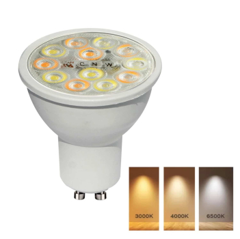 Bioledex LED Lampe GU10 CCT 3000K/4000K/6500K 6W 550Lm S10-CCT1-970