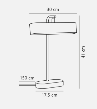 Nordlux Tischlampe Merlin Schwarz G9 Bibliotheksleuchte 2412285003